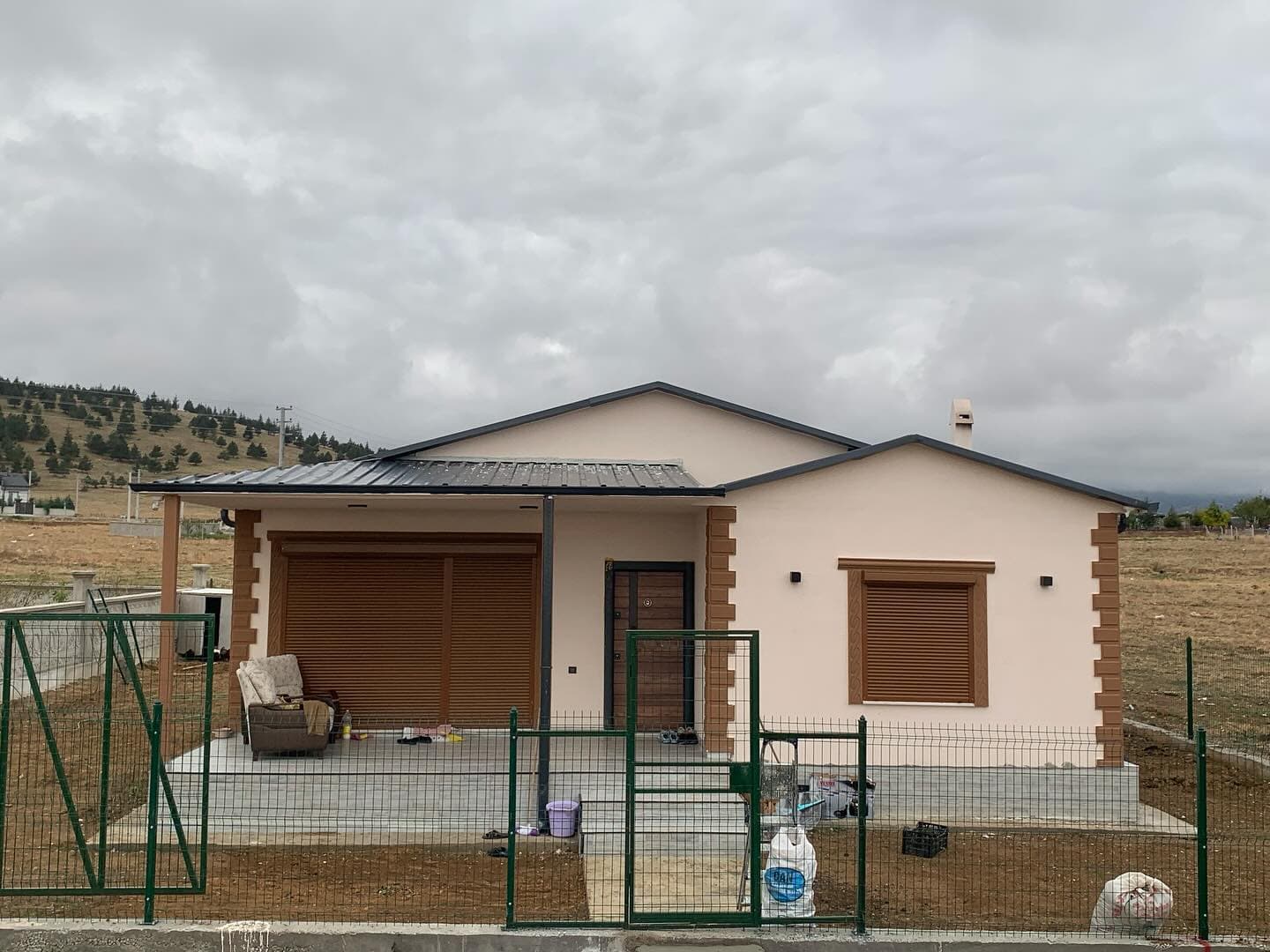 100 m2 lüx prefabrik yapı Ladik’te teslim edilmiştir