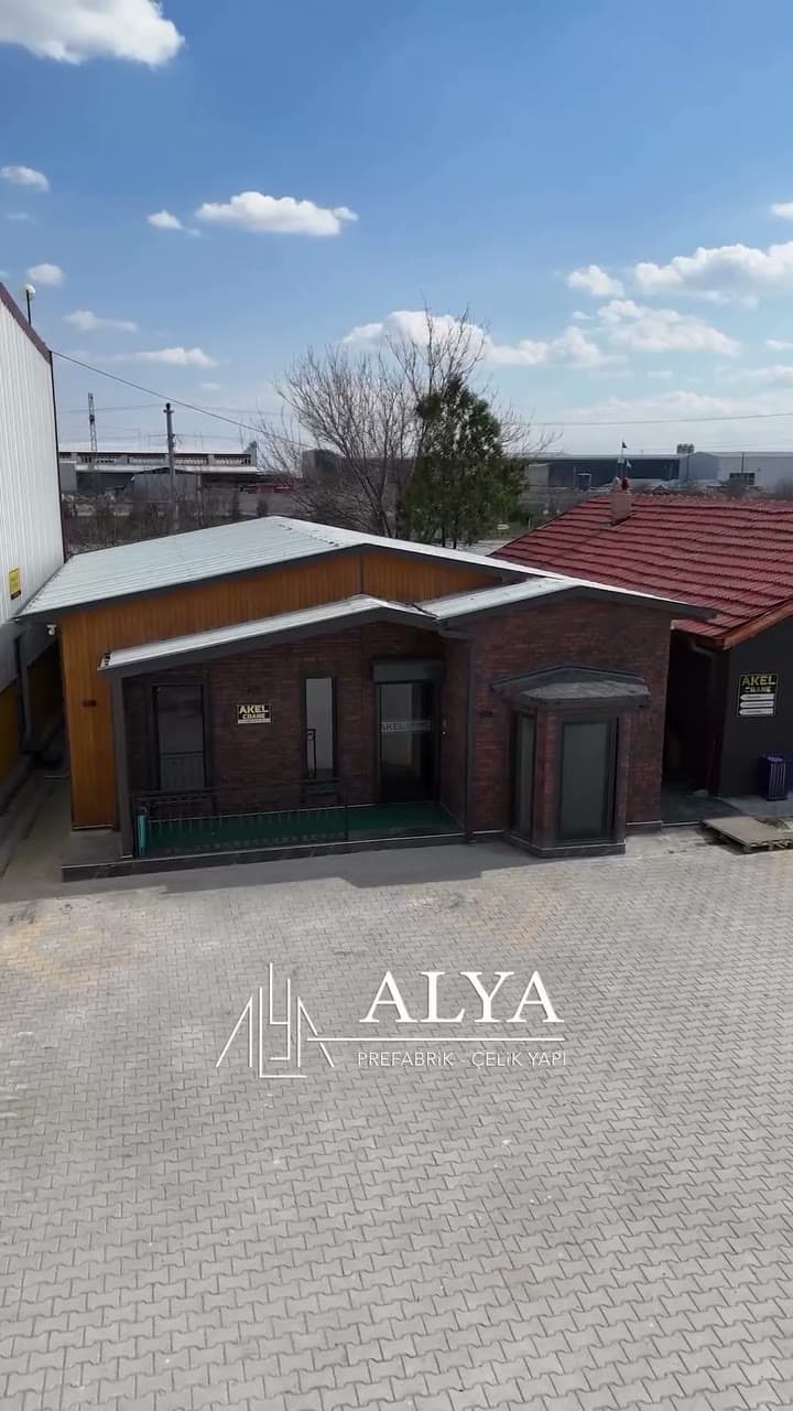 107 m²’lik modern ofisimiz Alya Prefabrik imzasıyla hayat…