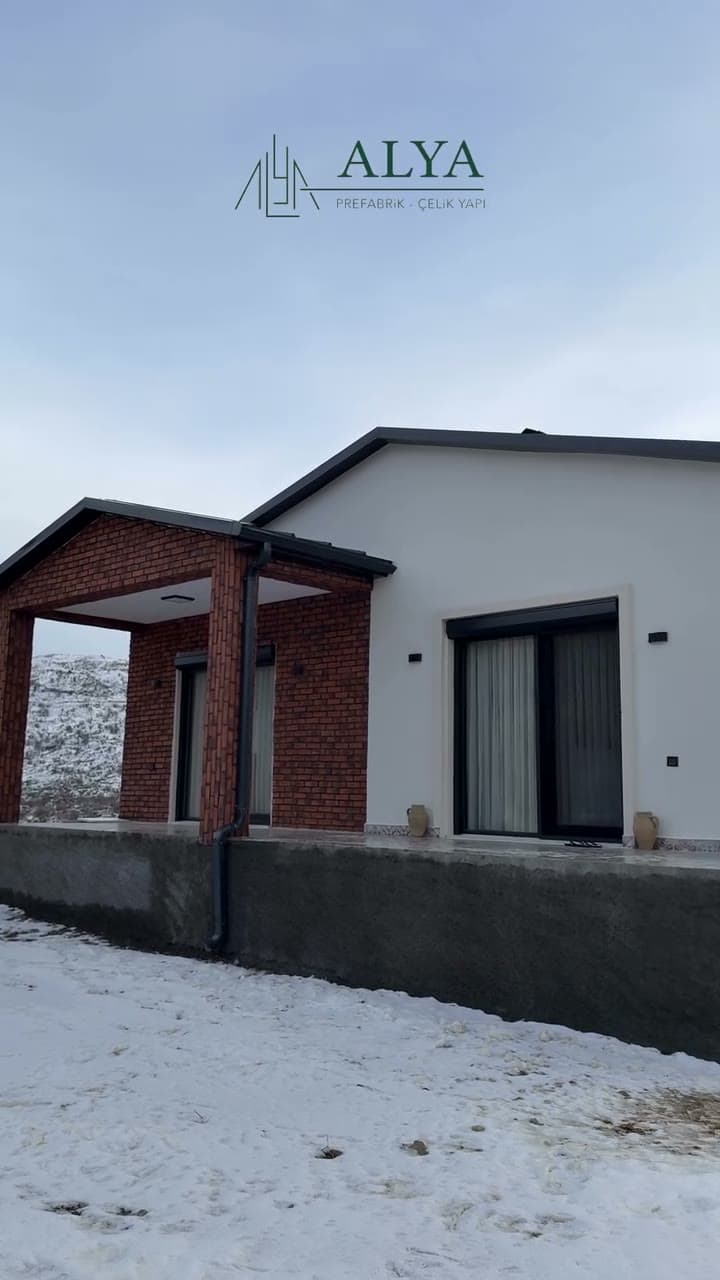 🏡 130 m² Lüks Prefabrik Yaşam
