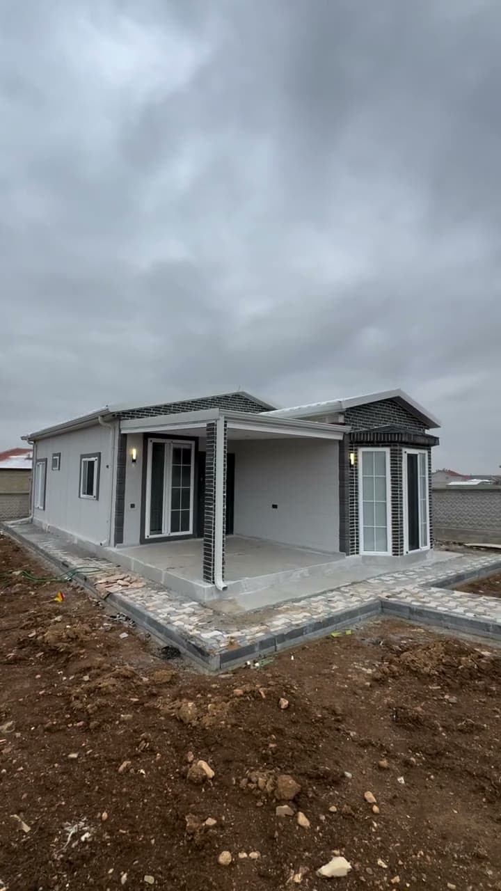 🏡 72 m² Prefabrik Yaşam