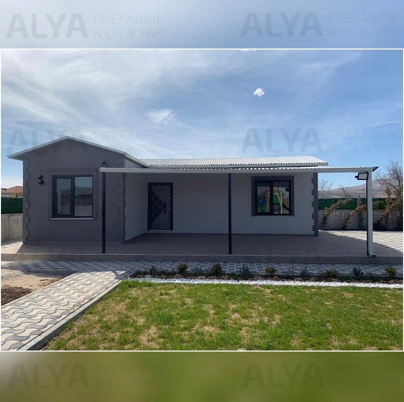 90 m² ÇELİK YAPI