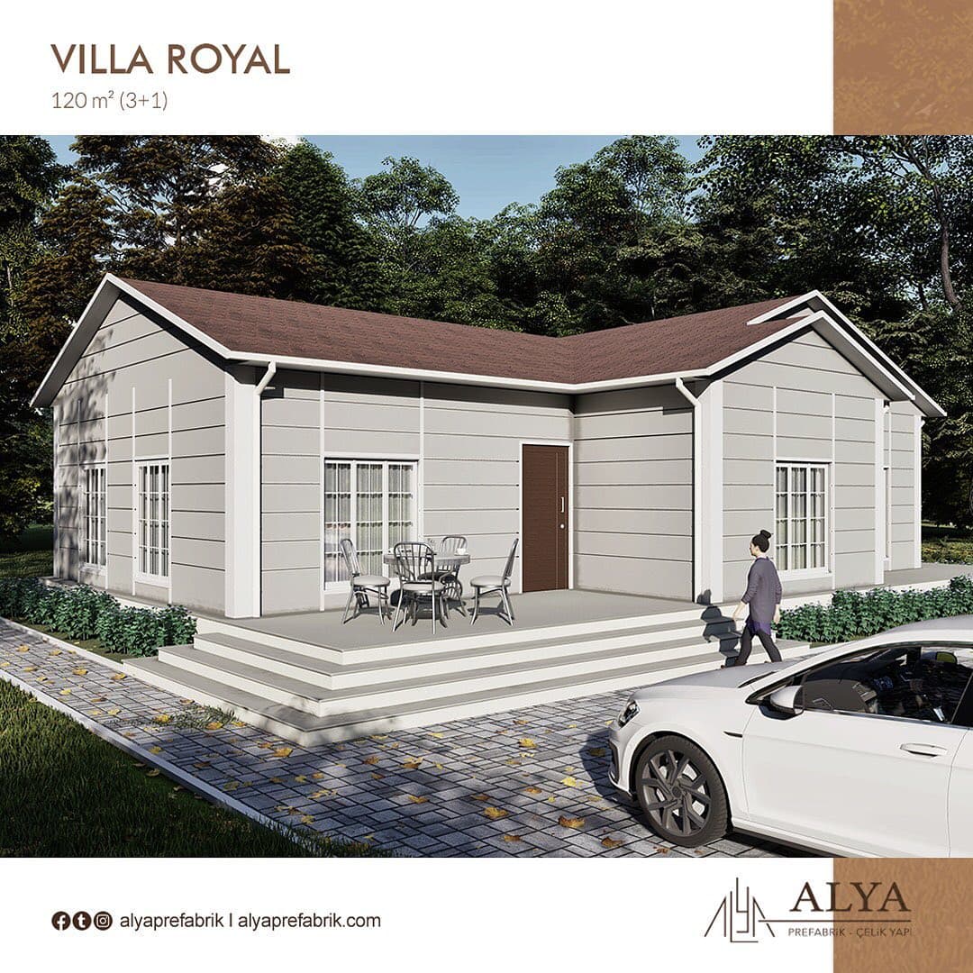 VILLA ROYAL (120 Metre Kare) 3+1